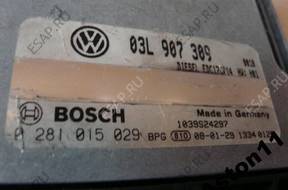 БЛОК УПРАВЛЕНИЯ 03L 907 309 Bosch 0 281 015 029 CBBB