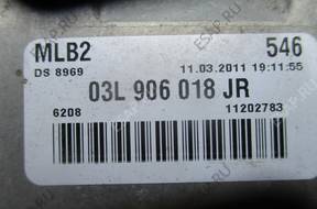 БЛОК УПРАВЛЕНИЯ 03L906018JR   AUDI A4 B8 A8