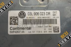 БЛОК УПРАВЛЕНИЯ 03L906023DR 5WP42637AA