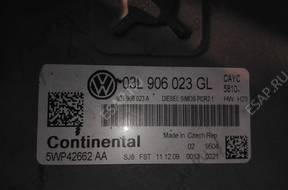 БЛОК УПРАВЛЕНИЯ 03L906023GL CONTINENTAL 1,6TDI CAYC 2010 год