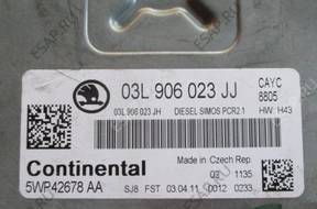 БЛОК УПРАВЛЕНИЯ   03L906023JJ 5WP42678AA