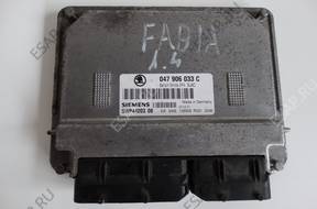 БЛОК УПРАВЛЕНИЯ 047906033C   ДВИГАТЕЛЕМ FABIA 1.4MPI