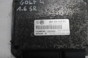 БЛОК УПРАВЛЕНИЯ 06A 906 019 BQ VW AUDI SEAT SKODA 1.6 SR