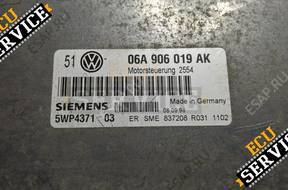 БЛОК УПРАВЛЕНИЯ 06A906019AK 5WP437103 VW AUDI SEAT SKODA