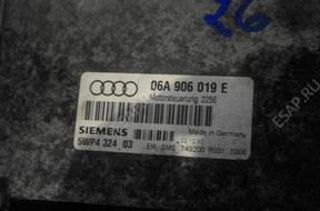 БЛОК УПРАВЛЕНИЯ 06A906019E AUDI A3 1.6 8V AKL