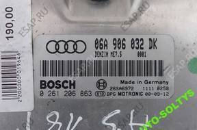 БЛОК УПРАВЛЕНИЯ 06A906032 DK AUDI A3 LIFT 2001 год 1.8TB 150KM