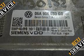 БЛОК УПРАВЛЕНИЯ 06A906033GD 5WP4048903 VW AUDI SEAT SKODA