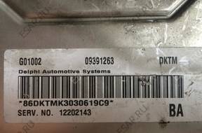 БЛОК УПРАВЛЕНИЯ   09391263 DKTM OPEL