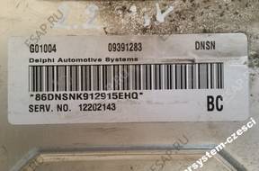 БЛОК УПРАВЛЕНИЯ 09391283 12202143 DNSN ASTRA II ZAFIRA A