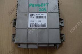БЛОК УПРАВЛЕНИЯ   1,1 Peugeot 205  G6.11.0B01