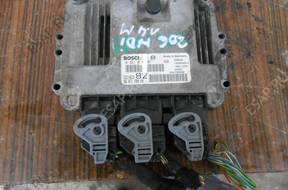 БЛОК УПРАВЛЕНИЯ  1,4 HDI PEUGEOT 206 LIFT 9647158080