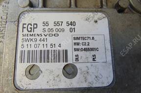 БЛОК УПРАВЛЕНИЯ   1,8 16V VECTRA C 2006 год,