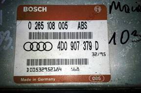 БЛОК УПРАВЛЕНИЯ 103 VW 0265108005  4D0907379D