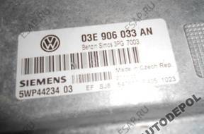 БЛОК УПРАВЛЕНИЯ   1.2 03E906033AN 5WP4423403