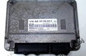БЛОК УПРАВЛЕНИЯ 1.2  SKODA SEAT VW 03E906023D 5WP4046004