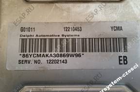 БЛОК УПРАВЛЕНИЯ 12210453 12202143 YCMA ASTRA II ZAFIRA A