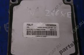 БЛОК УПРАВЛЕНИЯ  12230554 OPEL MERIVA A 1.6 16V Z16XE