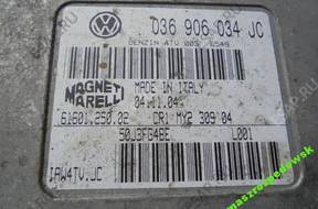 БЛОК УПРАВЛЕНИЯ 1.4 16V VW SEAT SKODA 036906034JC