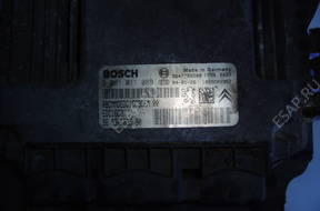БЛОК УПРАВЛЕНИЯ   1.4 hdi peugeot 206 0281011089