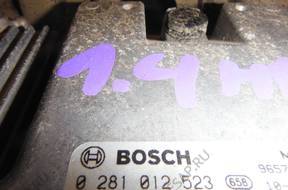 БЛОК УПРАВЛЕНИЯ 1.4 HDI PEUGEOT 207