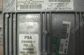 БЛОК УПРАВЛЕНИЯ 14 Peugeot Citroen9643786580