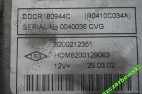 БЛОК УПРАВЛЕНИЯ   1.5 DCI 8200212351 8200129063