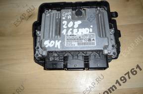 БЛОК УПРАВЛЕНИЯ 1.6 EHDI PEUGEOT 208 (9807885980)