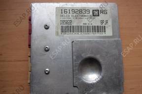 БЛОК УПРАВЛЕНИЯ 16192839 RG GM