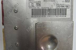 БЛОК УПРАВЛЕНИЯ 16246649 1.6L MAN