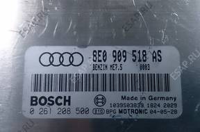 БЛОК УПРАВЛЕНИЯ   1.8t BEX 0261208500 8E0909518AS
