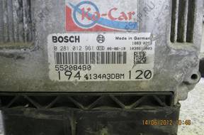 БЛОК УПРАВЛЕНИЯ  1.9 8V 55208480 0281012961