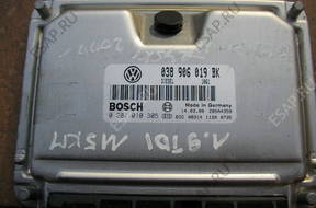 БЛОК УПРАВЛЕНИЯ 1.9 TDI 115KM PASSAT B5  A4  038906019 BK