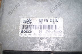 БЛОК УПРАВЛЕНИЯ , 1.9 TDI , GOLF 4 , BORA 038 906 018 BL