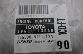 БЛОК УПРАВЛЕНИЯ 1CD-FT TOYOTA COROLLA VERSO 2.0D4D 01-04 год,