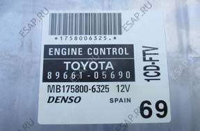 БЛОК УПРАВЛЕНИЯ 1CD-FTV TOYOTA AVENSIS T25 2.0 D4D 03-08