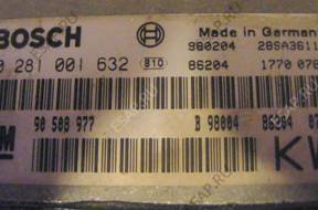 БЛОК УПРАВЛЕНИЯ 2.0 DTI 2.0 DTL Vectra B 0281001632