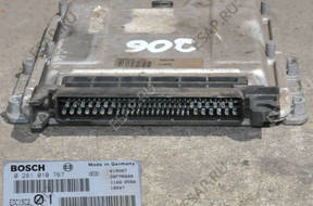 БЛОК УПРАВЛЕНИЯ   2.0 HDI 0281010767 PEUGEOT 206