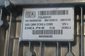 БЛОК УПРАВЛЕНИЯ 2.0 HDI 9663548180 PEUGEOT 407 308 C5
