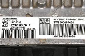 БЛОК УПРАВЛЕНИЯ 2.0 HDI CITROEN C4 SID803A 9660497480
