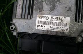 БЛОК УПРАВЛЕНИЯ 2.0 TDI BKD   ДВИГАТЕЛЕМ 03G906016FF
