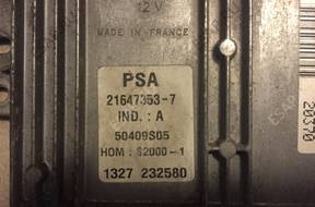 БЛОК УПРАВЛЕНИЯ 21647353-7 1.8 16V Xsara Picasso