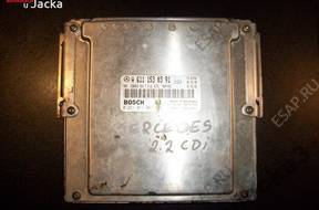 БЛОК УПРАВЛЕНИЯ 2.2 VITO MERCEDES A6111530391 0281011067