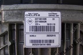 БЛОК УПРАВЛЕНИЯ   237100120 год, 237100943 год, DELPHI 10