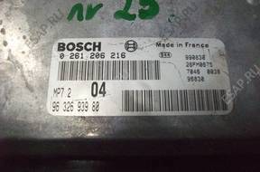 БЛОК УПРАВЛЕНИЯ 25 Peugeot Citroen 0261206216