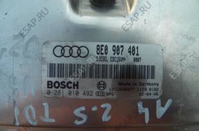 БЛОК УПРАВЛЕНИЯ   2.5 TDI 8E0907401 50NETTO