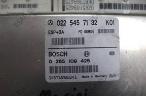 БЛОК УПРАВЛЕНИЯ 3 Mercedes 0265109425, 0225457132
