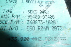 БЛОК УПРАВЛЕНИЯ 360873-1000 Kia Picanto 1.1