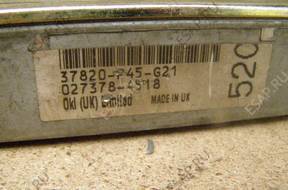 БЛОК УПРАВЛЕНИЯ 37820-P45-G21 HONDA ACCORD ROVER 600 2.0