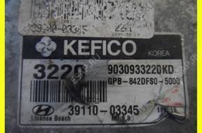 БЛОК УПРАВЛЕНИЯ   39110-03345 HYUNDAI I20 1.2 B