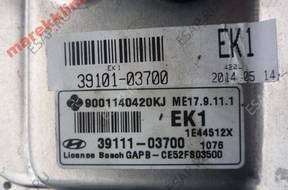 БЛОК УПРАВЛЕНИЯ 39111-03700 9001140420KJ HYUNDAI I20 LIFT